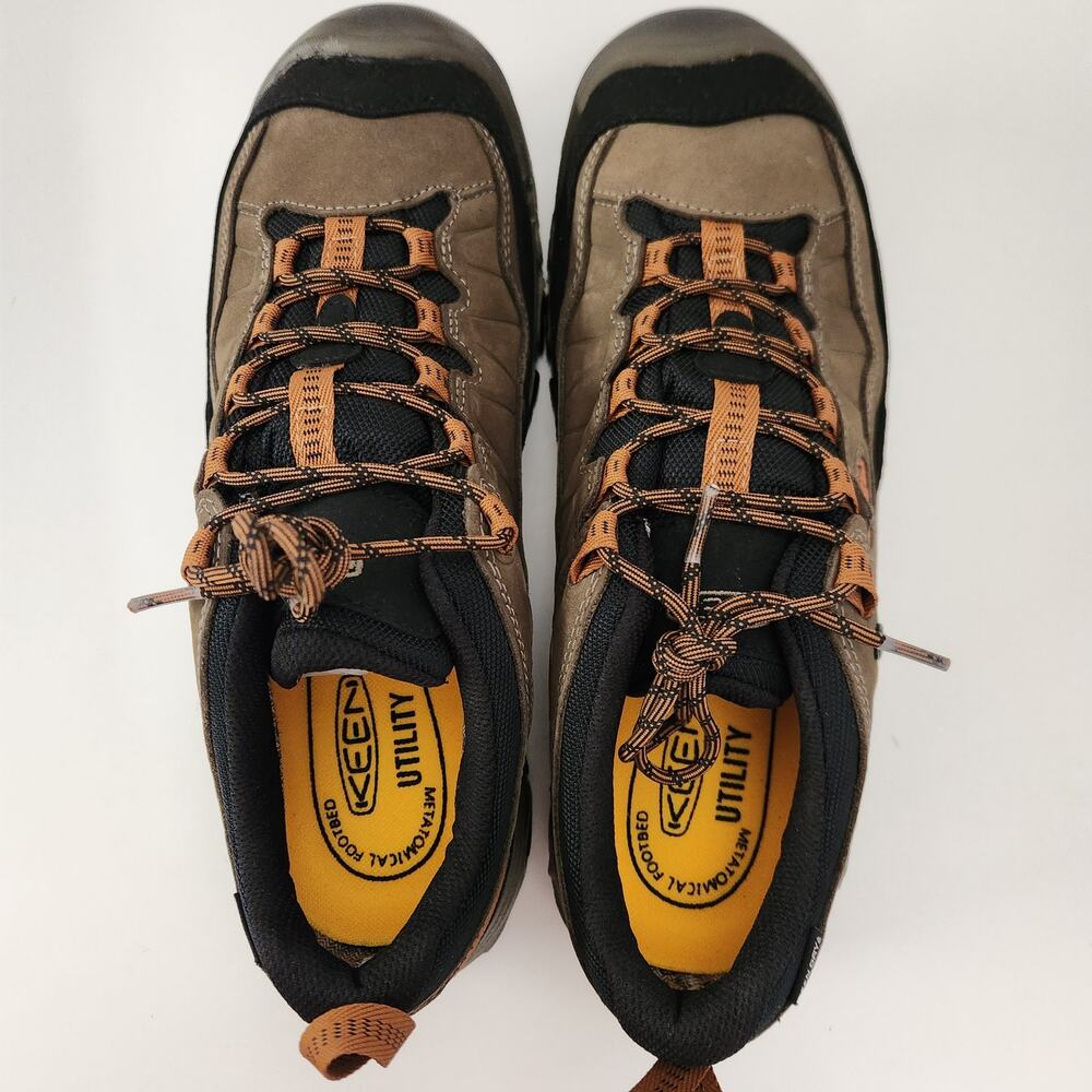 KEEN Men's Targhee 4 Low Height Durable Waterproof Hiking Shoes, US 12 wide - Picture 6 of 13